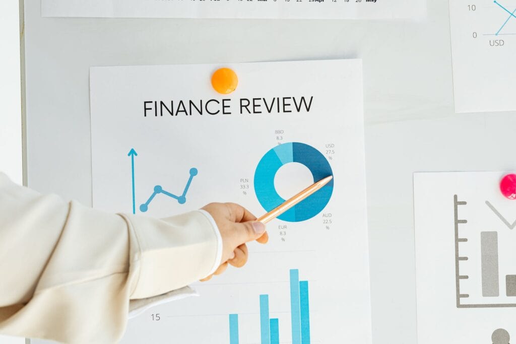 A visual representation of a financial plan for small businesses, highlighting the importance of small business financial planning